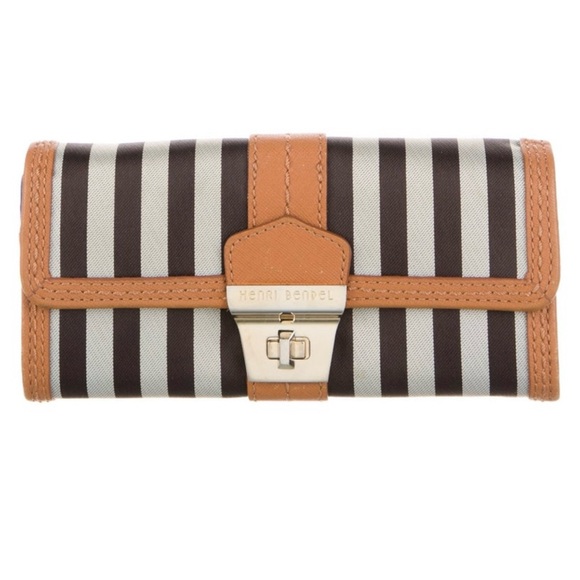 henri bendel Handbags - SOLD LIVE! Henri Bendel Long Striped Wallet